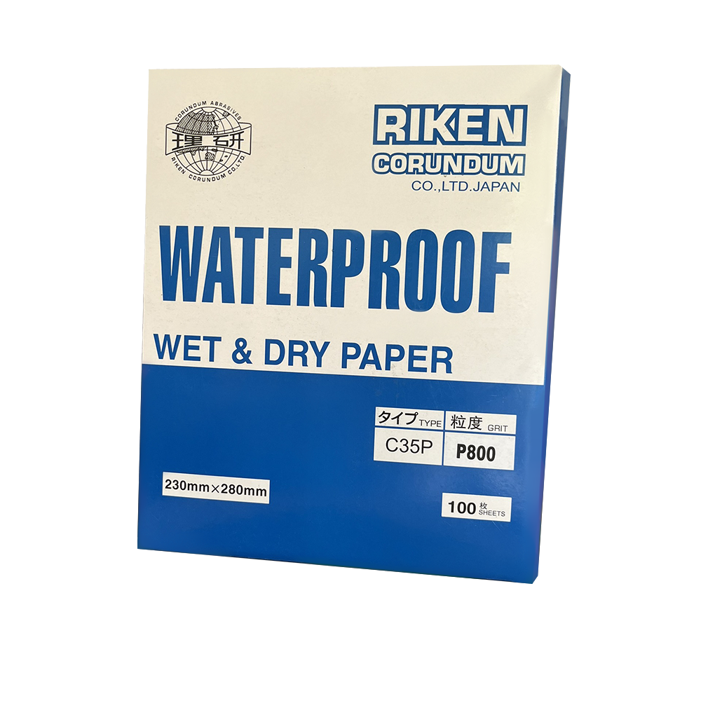 Giấy Nhám Nước Càphê Cát Riken Nhật C35P Giúp Loại Bỏ Lớp Sơn Cũ, Đánh Bóng Bề Mặt Cực Tốt | TOPWIN Official Store