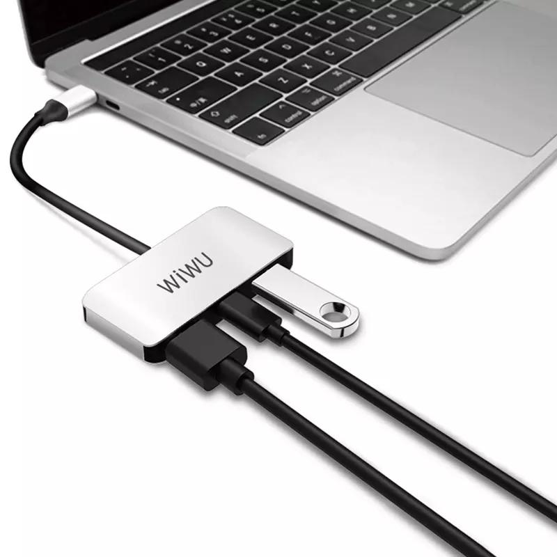 Pin sạc dự phòng sạc không dây Maqsafe sạc nhanh 22.5W 10000mAh hiệu WIWU JC-21 trang bị cổng PD Type-C 3.0 và cổng USB QC 3.0 chuẩn 2.4A kiêm giá đỡ điện thoại - Hàng nhập khẩu