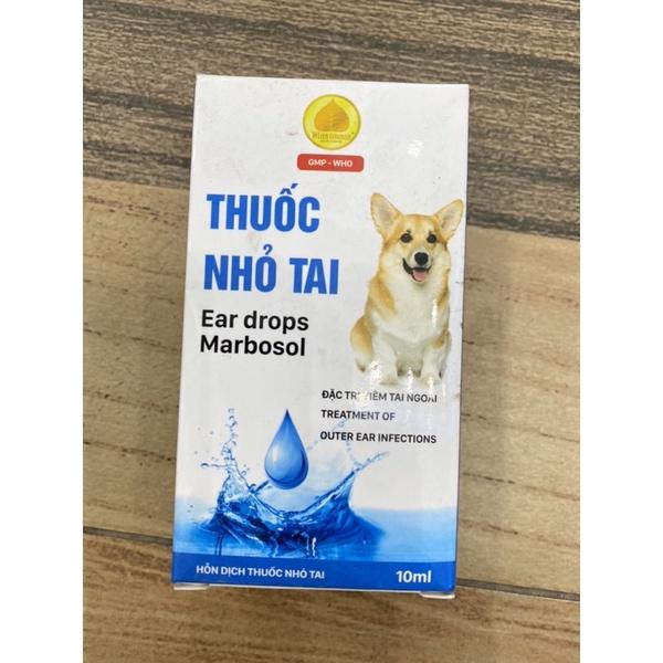 Thuốc nhỏ tai Ear drops Marbosol dùng cho chó mèo