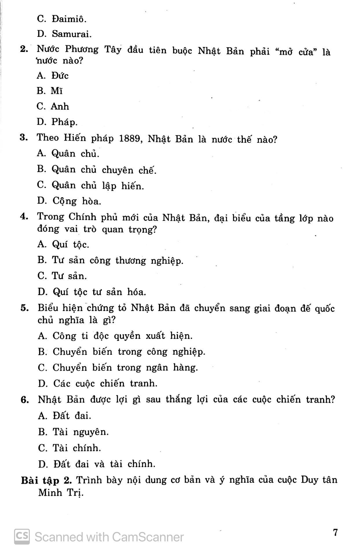 Để Học Tốt Lịch Sử Lớp 11