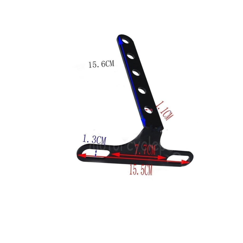 Universal Motorcycle Headlight Mount Bracket For Chopper Bobber Racer