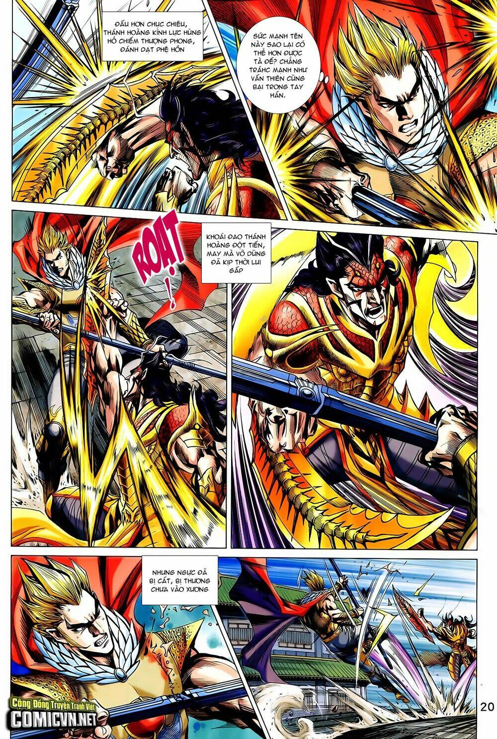 thần binh vấn thiên chapter 32 20