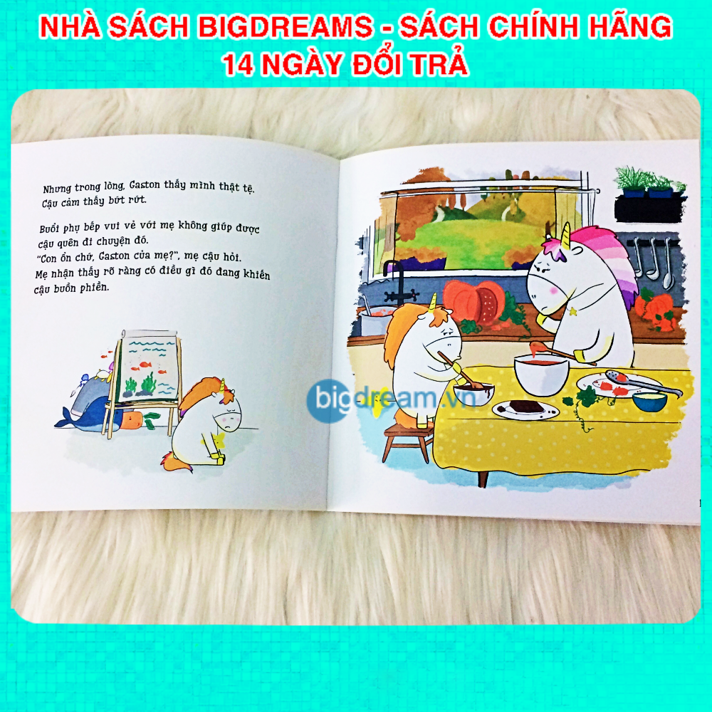 Ehon Cho Bé Phát Triển Trí Thông Minh Cảm Xúc EQ Cho Trẻ 3- 8 Tuổi - Những Cảm Xúc Của Gaston (Bộ 8 Quyển)