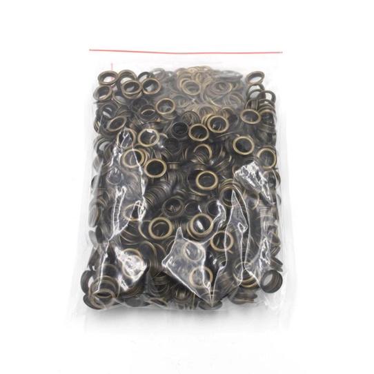 Khoen ore mắt cáo 5mm Bằng sắt xi màu ĐỒNG Khuy mắt cáo bấm bạt, túi giấy Túi 100 cái / 1000 cái / 1kg Không long đền