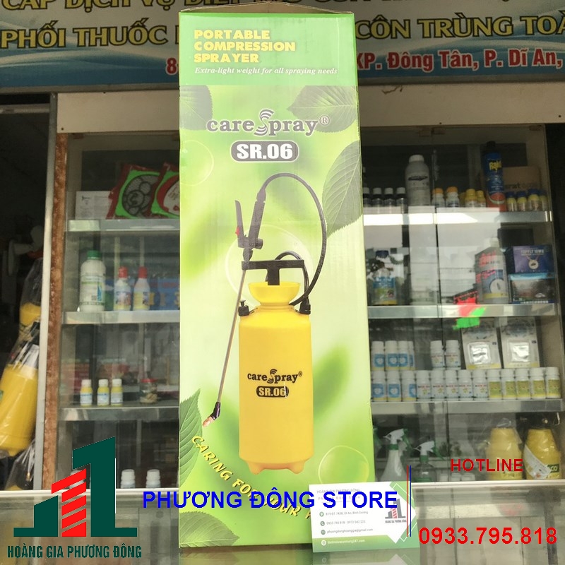 Bình bơm phun xịt thuốc DUDACO SR.06 _ 6 lít