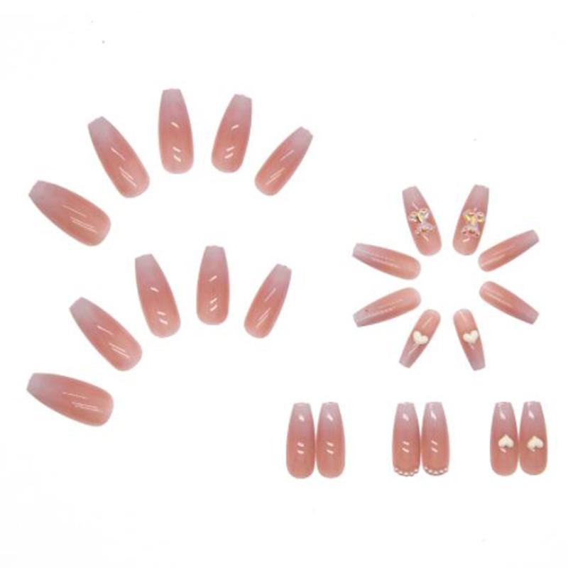 Set 24 Móng Tay Giả Dễ Thương Cho Nữ