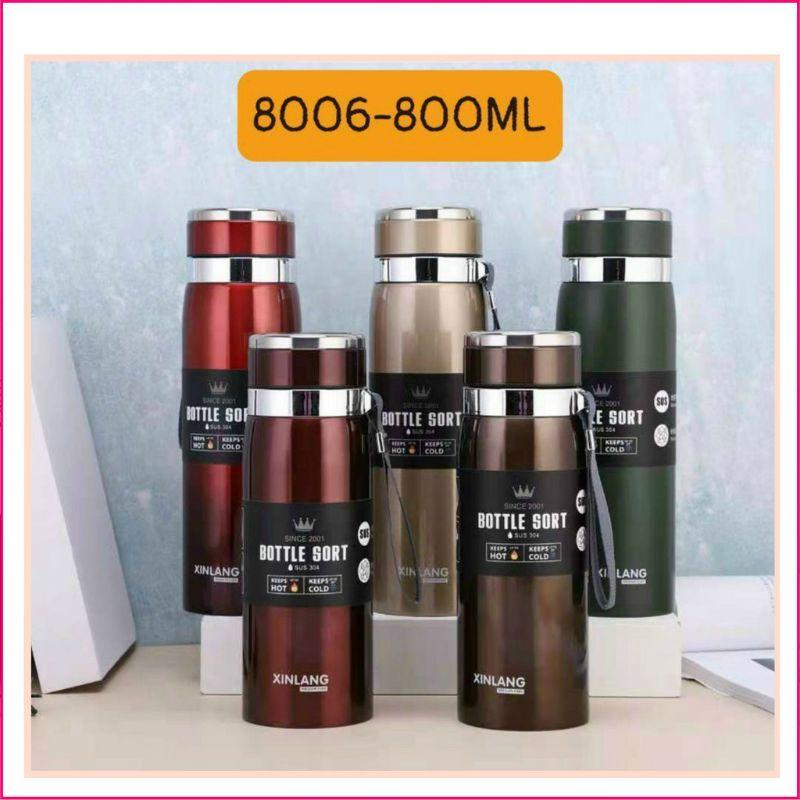 BÌNH GIỮ NHIỆT INOX 304 BOTTLE SORT CAO CẤP 800ml