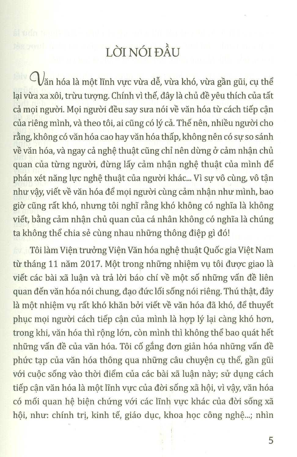 Những Thông Điệp Về Văn Hóa