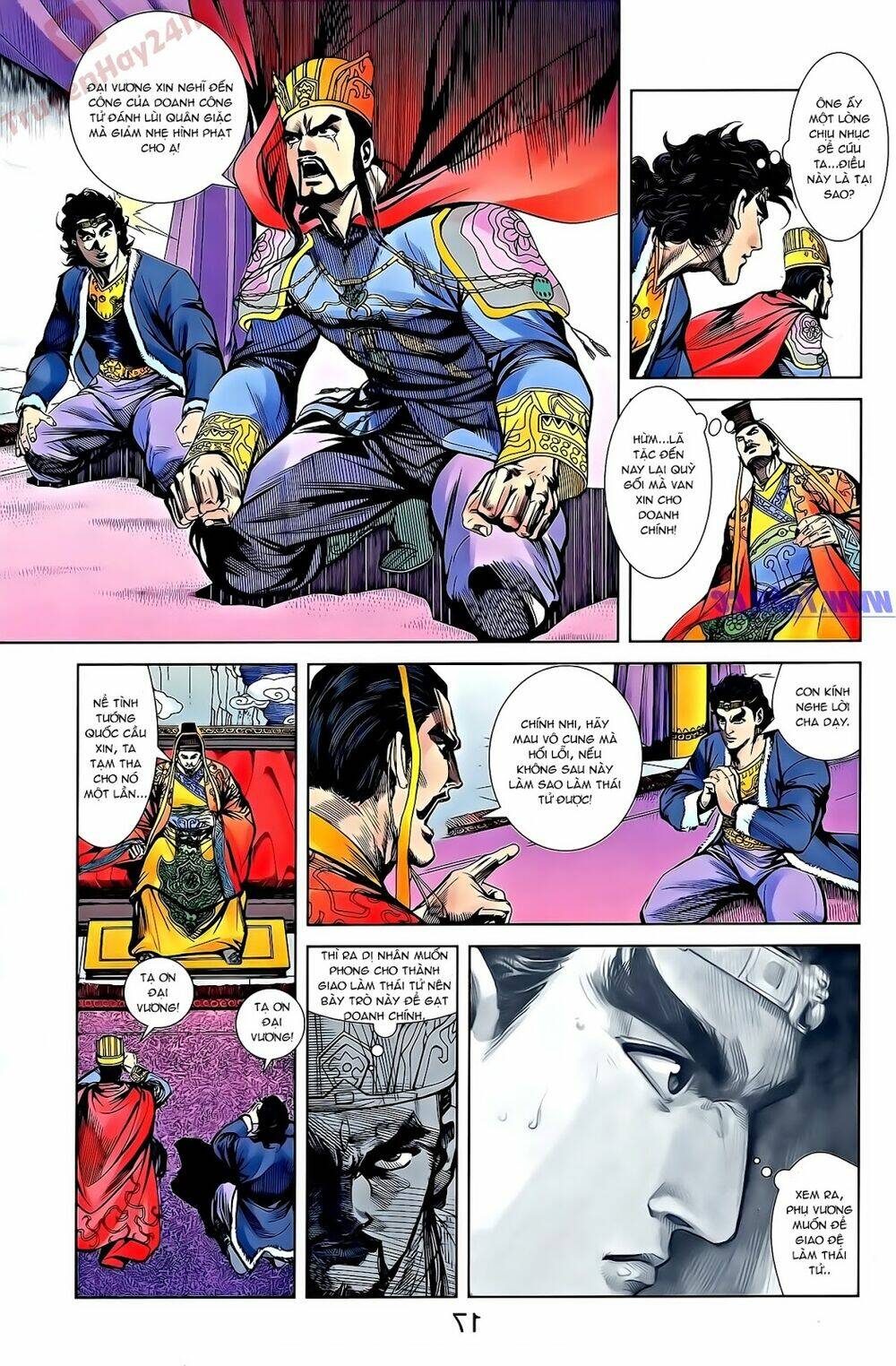 thiên tử truyền kỳ 2 - tần vương doanh chính chapter 53 6