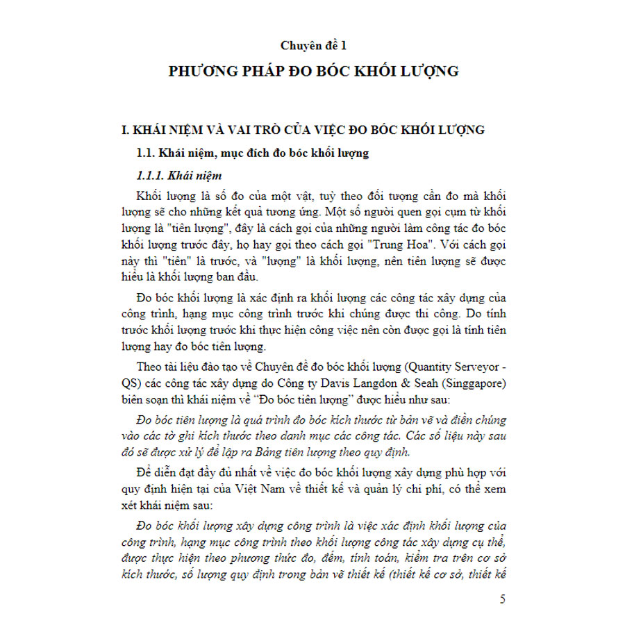 Phương Pháp Đo Bóc Khối Lượng Và Tính Dự Toán Công Trình Xây Dựng ( Tặng Kèm Sổ Tay)