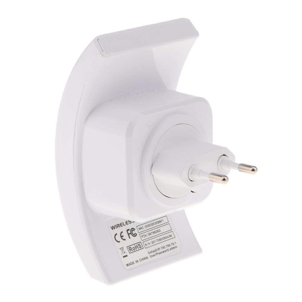 300Mbps Wireless WiFi Repeater Range Extender Signal Booster EU Plug