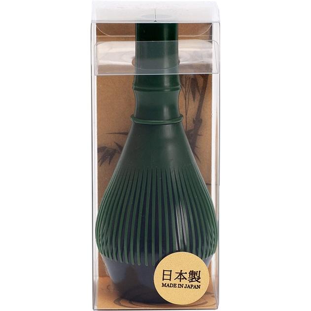 Set Chổi nhựa cao cấp Chasen Resin để pha matcha (100% Made in Japan) - Gồm cả đế giữ chổi Naoshi