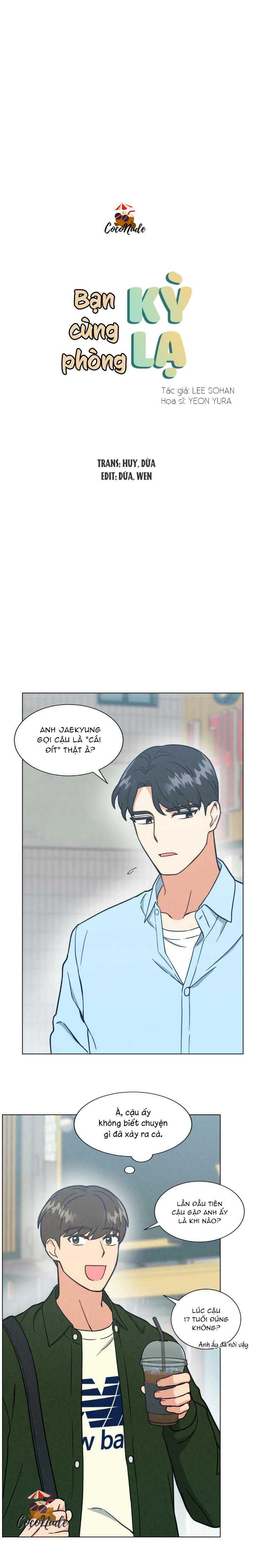 bạn cùng phòng kì lạ chapter 15 1