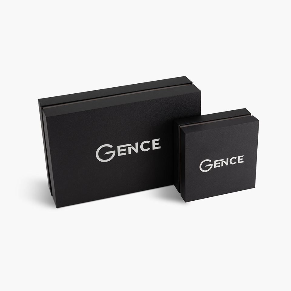 Hộp quà tặng  Gence Clutch nam, Ví cầm tay – Sang Trọng – Carton Cứng – Giấy mỹ thuật HQ02