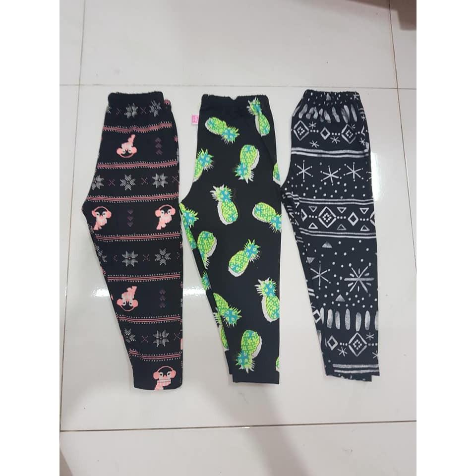 QUẦN LEGGING SIÊU MỀM MỊN IN HÌNH CỰC CHẤT CHO BÉ ĐỦ SIZE ĐẾN 45KG