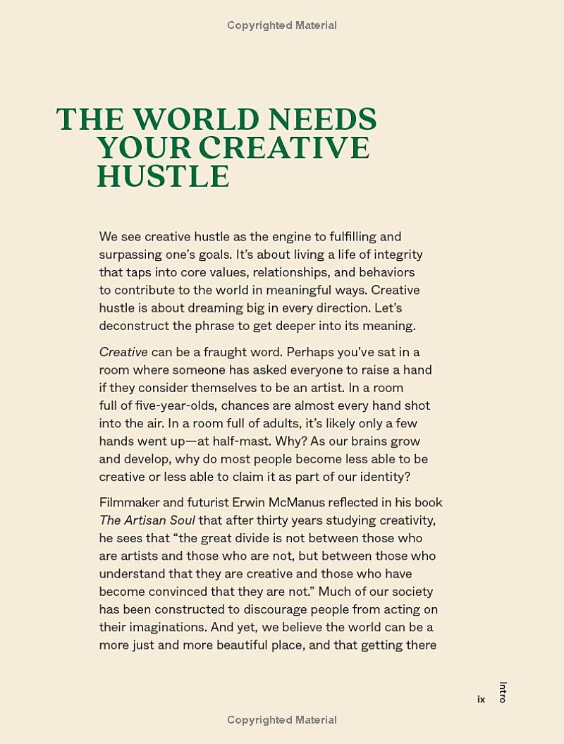 Sách ngoại văn: Creative Hustle