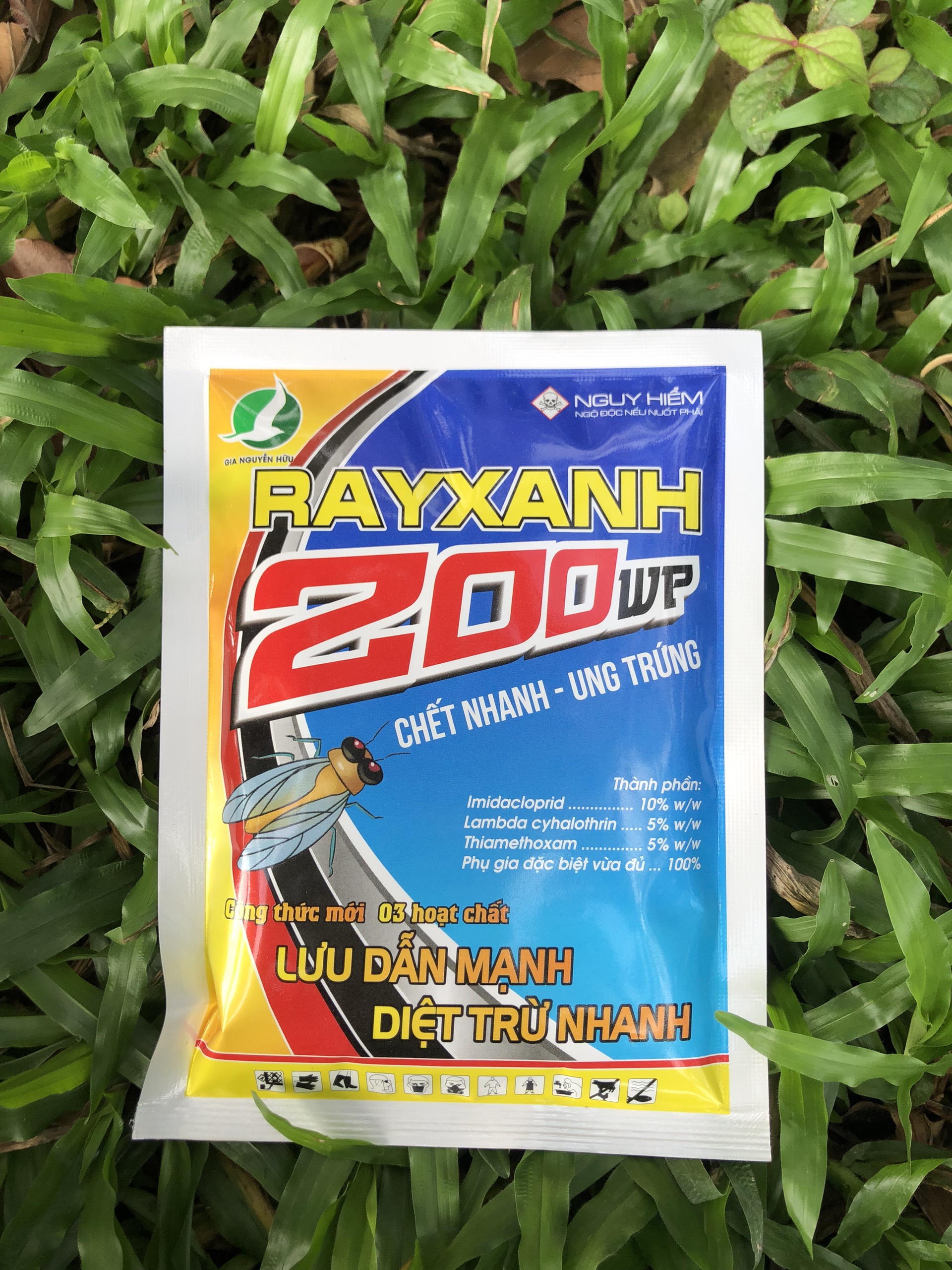 RAYXANH 200WP - Chuyên dùng cho nhà vườn với 3 hoạt chất lưu dẫn