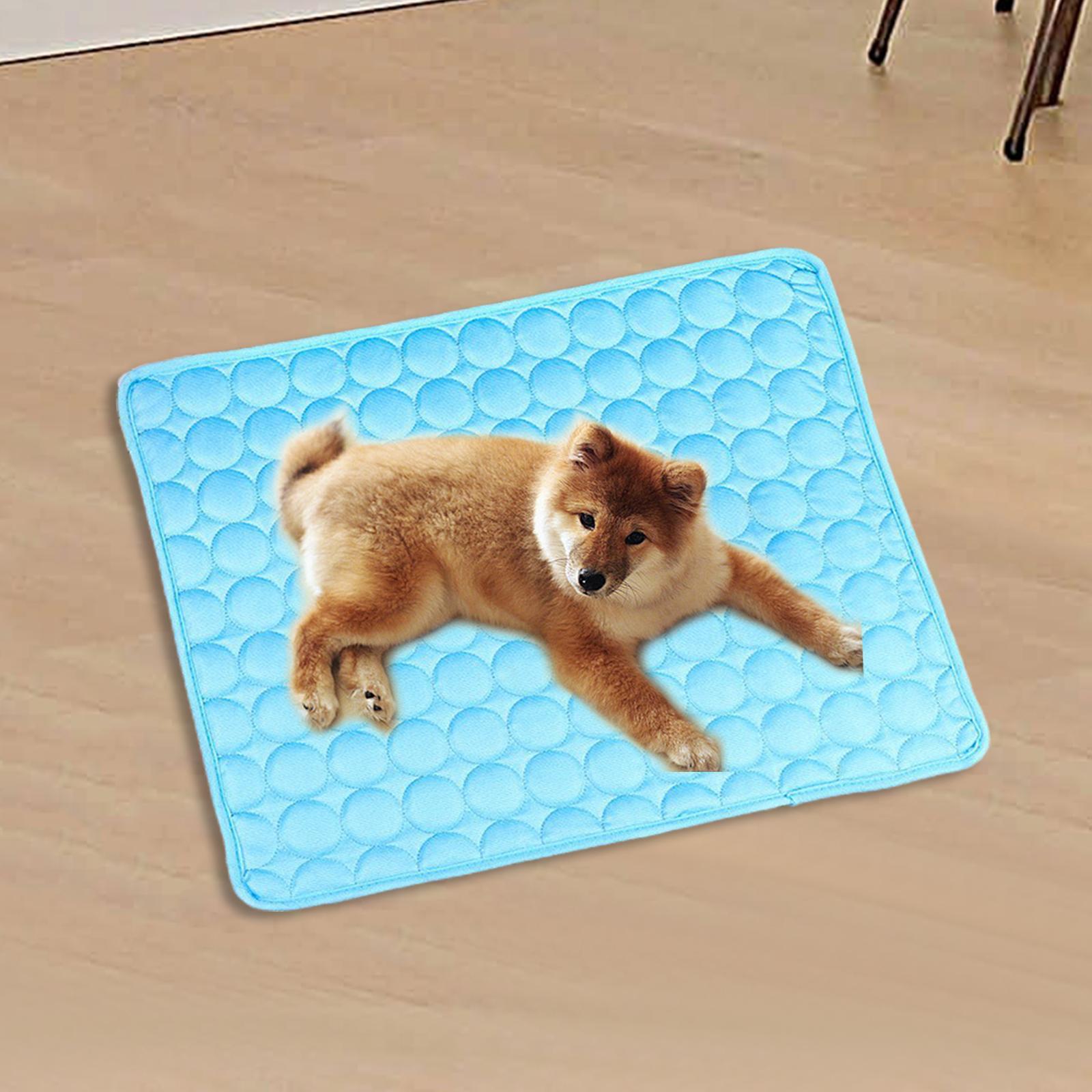 Dog Cooling Mat Summer Dog Cooling Pad Sleeping Pad for Car Travel Dogs Cats