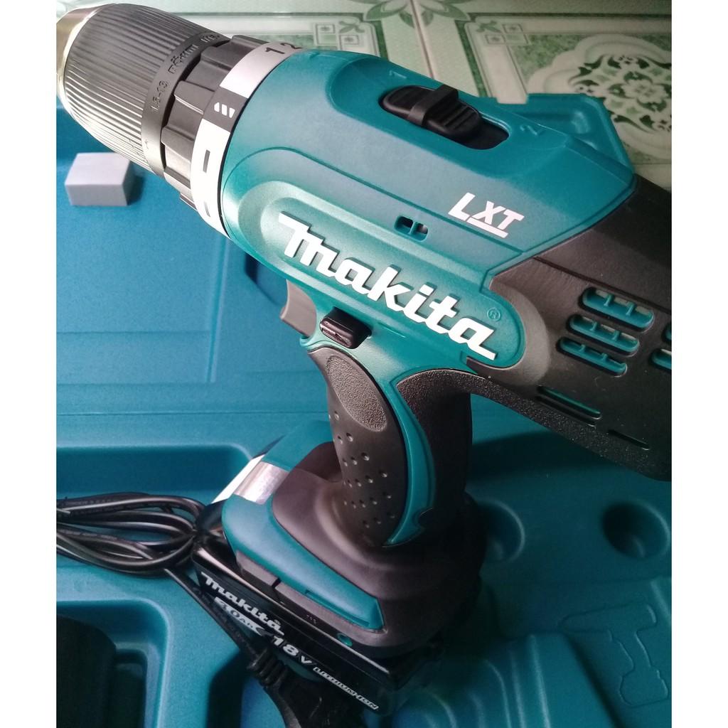 MÁY KHOAN PIN MAKITA DHP453SF ( 1 Pin. 1 Sạc)