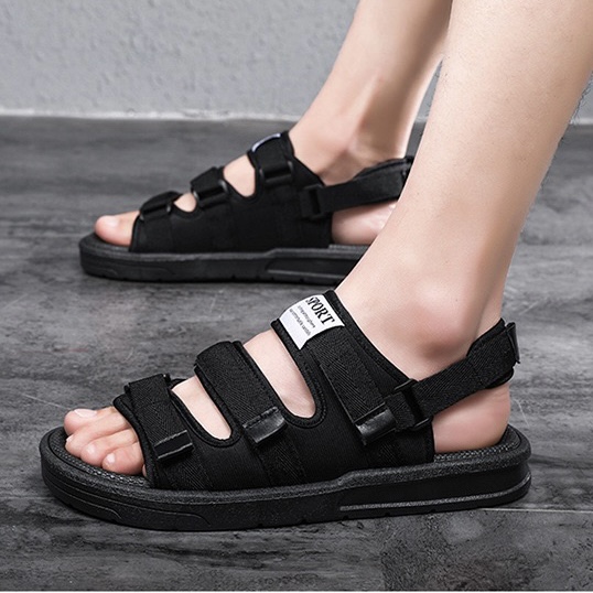 [giá sỉ-hàng nhập] sandal nam nữ, dép quai hậu học sinh sinh viên, sandal học sinh đế mềm êm siêu bền, sandal 3 quai siêu hót trend