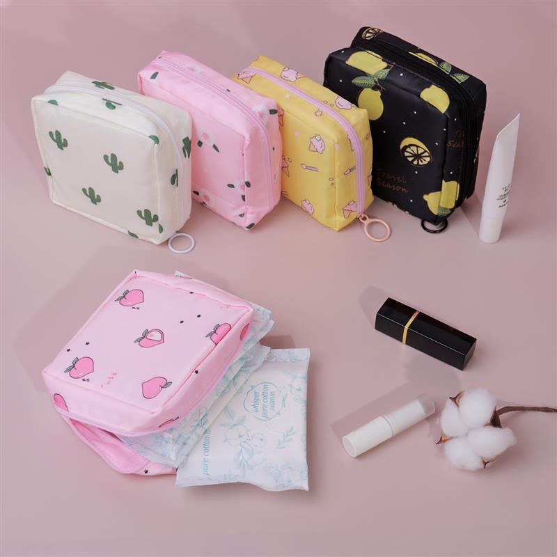 Túi Đựng Đồ Vệ Sinh Cá Nhân/Đồ Trang Điểm Chống Thấm Nước Họa Tiết Dễ Thương Tiện Dụng Mang Theo Du Lịch