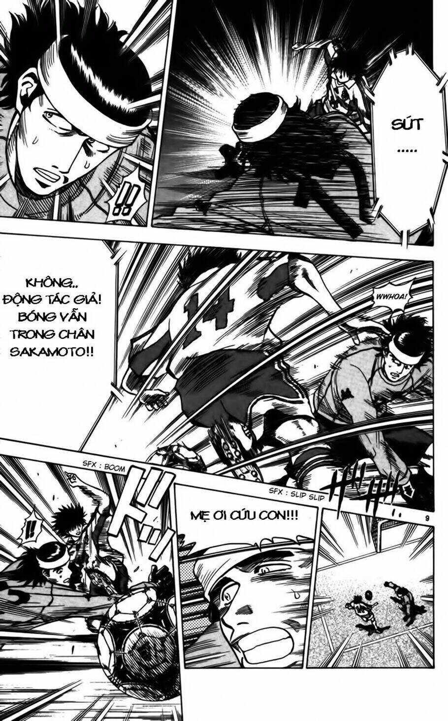 vũ điệu trên sân cỏ - fantasista chapter 85 9