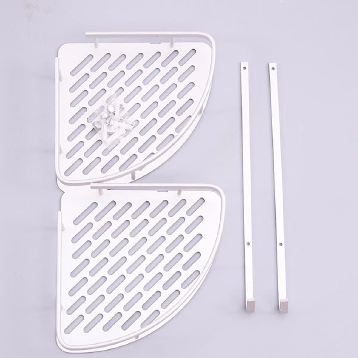 Kệ Góc 2 Tầng Nhà Tắm Hợp Kim Nhôm Cao Cấp - Hàng Loại 1 - Chính Hãng