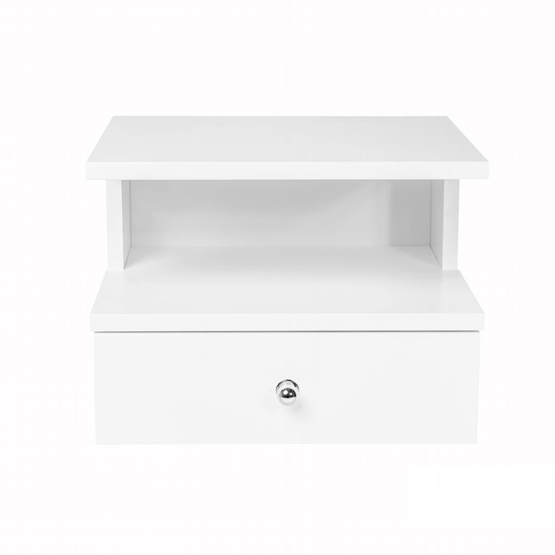 Tủ gỗ đầu giường hiện đại SMLIFE Novak | Gỗ MDF dày 17mm chống ẩm | D40xR35xC30cm