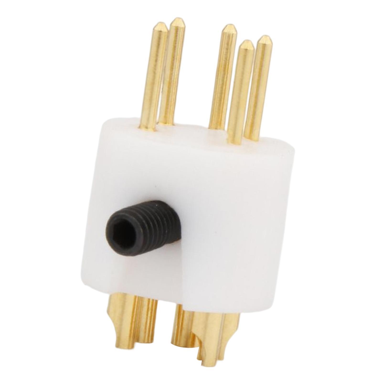 5 Pins Tonearm  Connector Fast Transmission for Turntable  Male