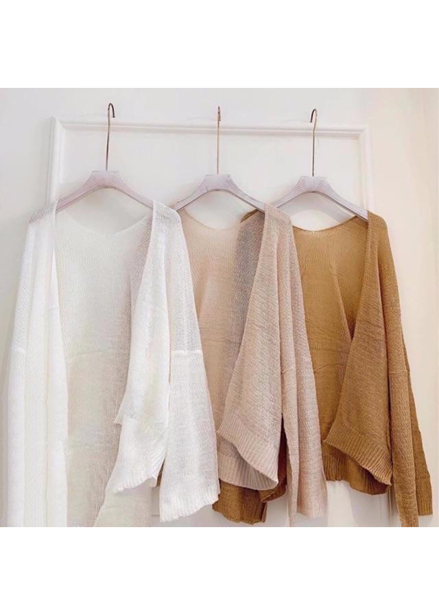 Áo Cardigan Nữ Len Mỏng Siêu Hot CN01