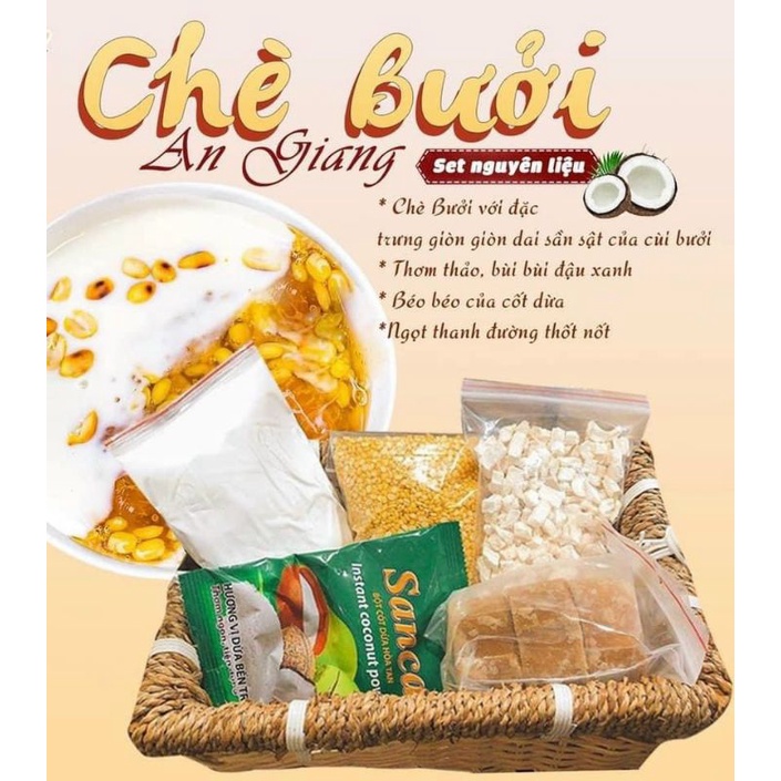 Set Chè Bưởi An Giang