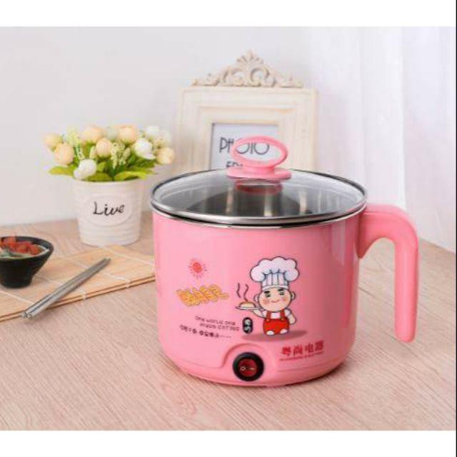 Nồi Lẩu Mini, Ca Nấu Mì Đa Năng Siêu Tốc Siêu Tiện Lợi 16CM.(GIAO NGẪU NHIÊN)