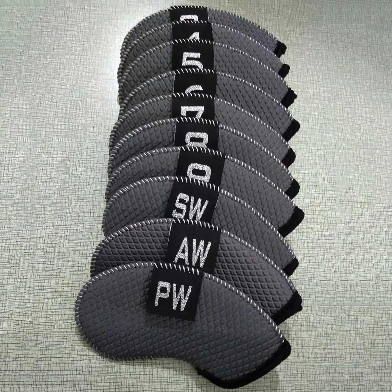 20 Pack Golf Iron Head Covers Protection Club Headcover Golf Accessories