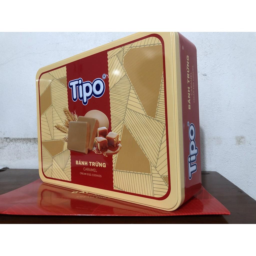 Hộp Bánh Tết TIPO Trứng Caramel 360G
