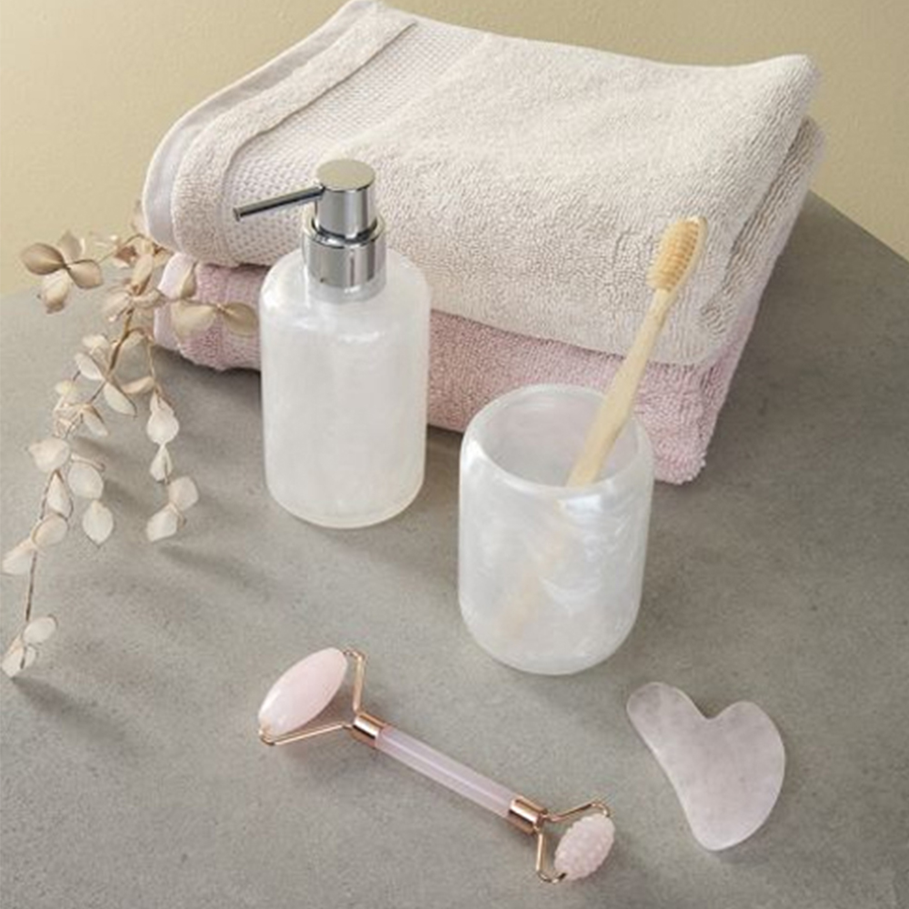 Phụ kiện phòng tắm | JYSK Listerby | polyresin | trắng | nhiều kích thước