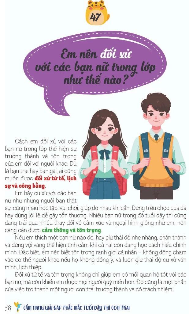 Sách - Dậy Thì Không Gì Phải Sợ - Cẩm Nang Con Trai
