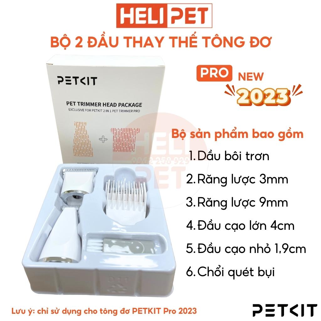 Tông Đơ Cắt, Tỉa, Cạo Lông Chó Mèo Petkit PRO 2023 2in1