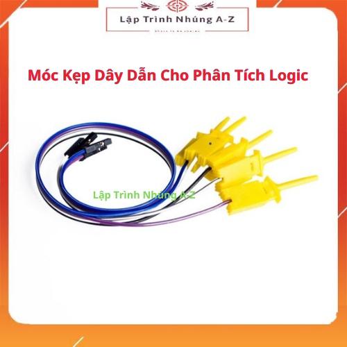 [Lập Trình Nhúng A-Z][136] Móc Kẹp Dây Dẫn Cho Phân Tích Logic