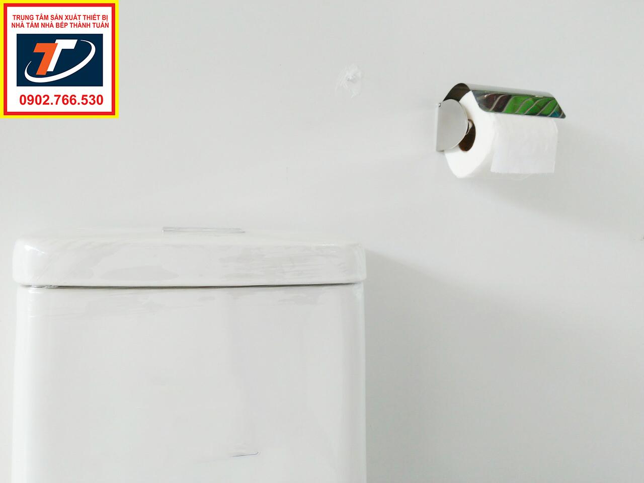 Hộp đựng giấy vệ sinh Inox 304, TT-019