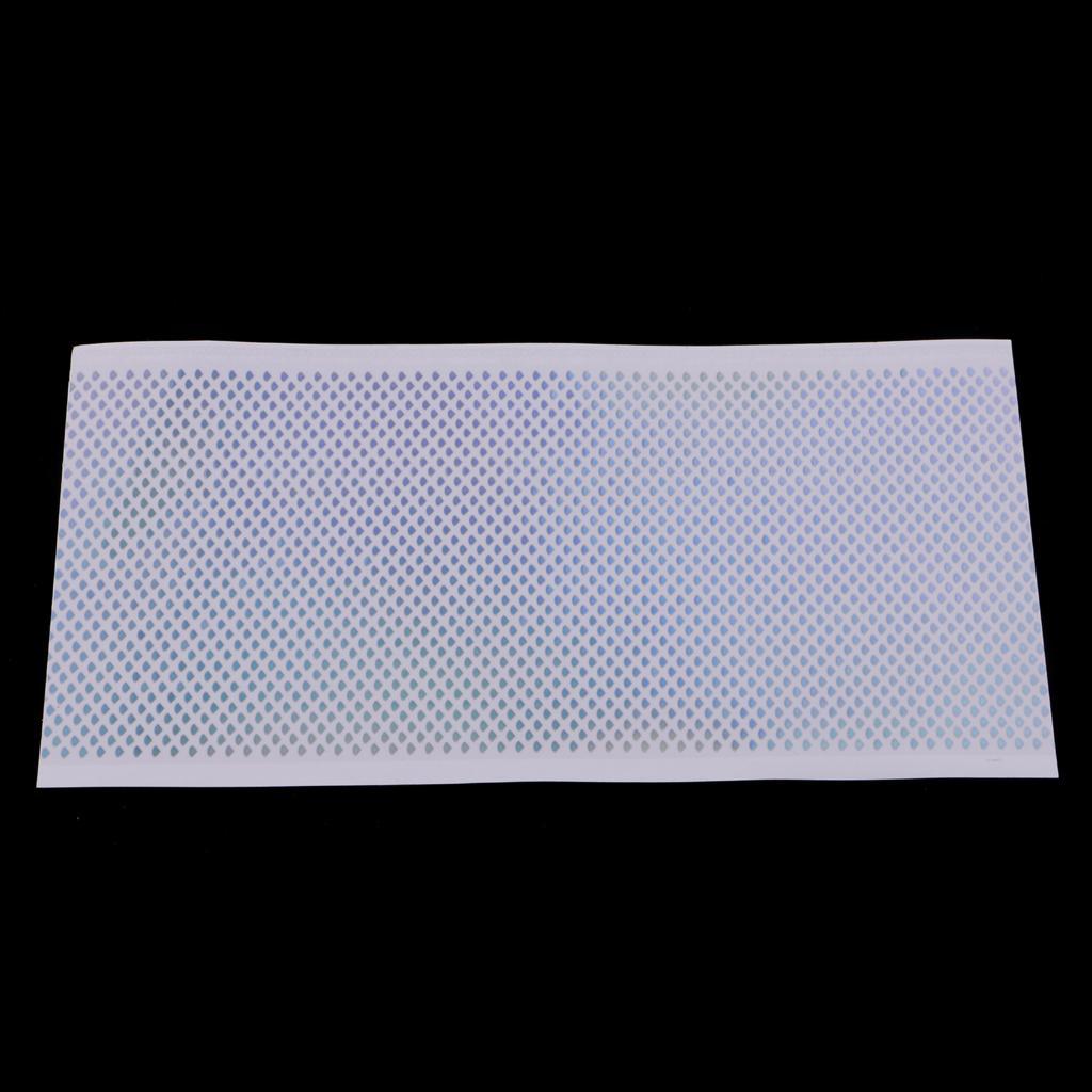 5pcs Fishing Lure Tape Fish Scales Holographic Reflective DIY Tackle Craft