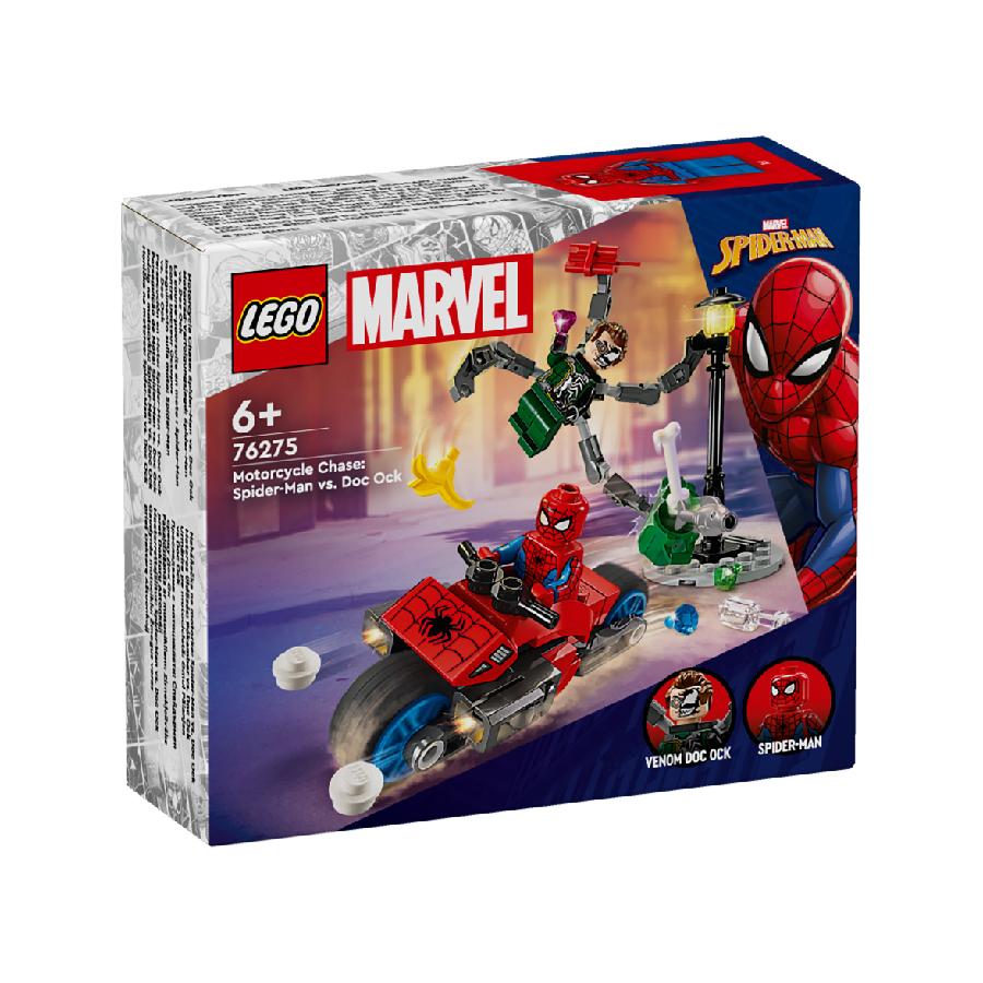 Đồ Chơi Lắp Ráp Người Nhện Đối Đầu Tiến Sĩ Ock LEGO SUPERHEROES 76275 (77 chi tiết)