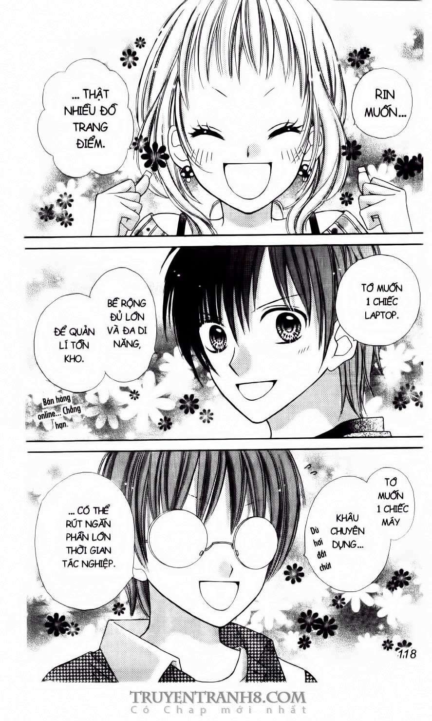 tiệm thời trang, love cotton chapter 11 3