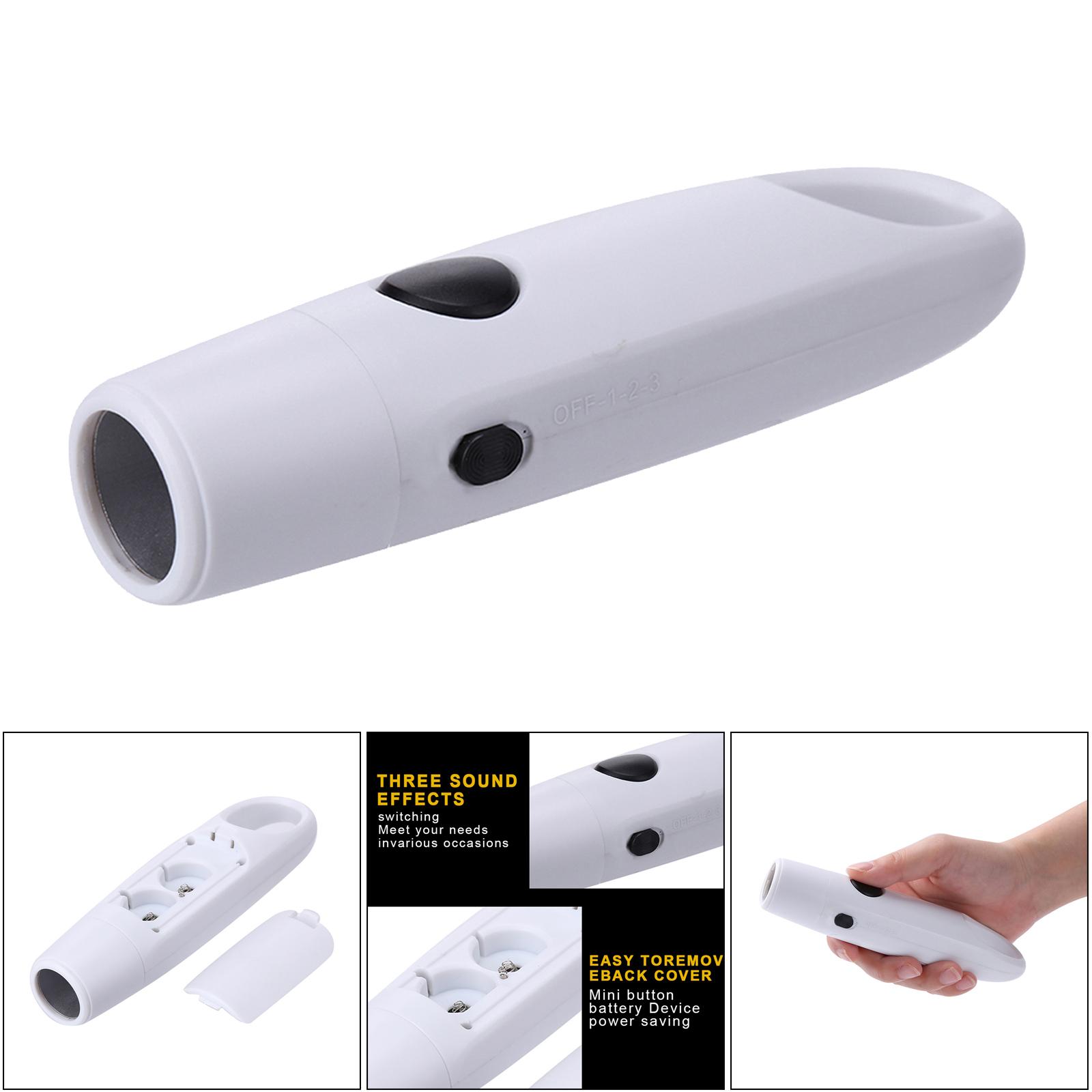 Electronic Whistle Sports Electric Whistle w/ Lanyard Hiking Boating White