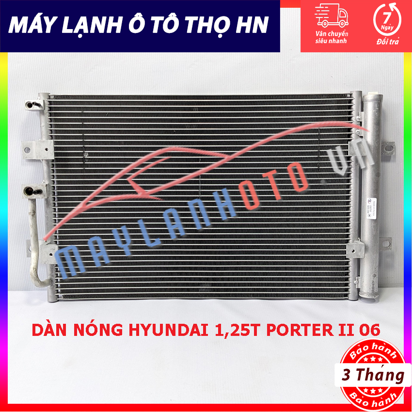 Dàn  nóng Hyundai 1,25T Porter 2 đời 2006 Hàng xịn Hàn Quốc