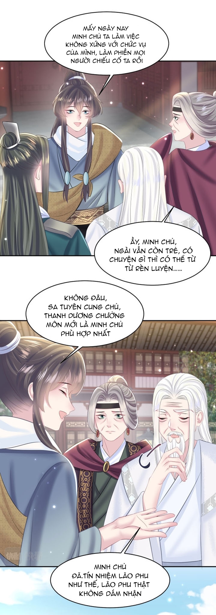 bạch liên hoa tuyệt mĩ dạy học online chapter 117 8