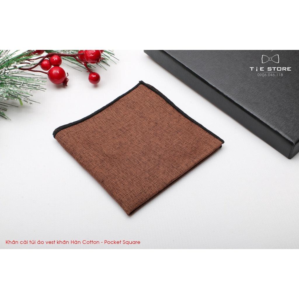 Khăn cài túi áo vest Hàn Quốc