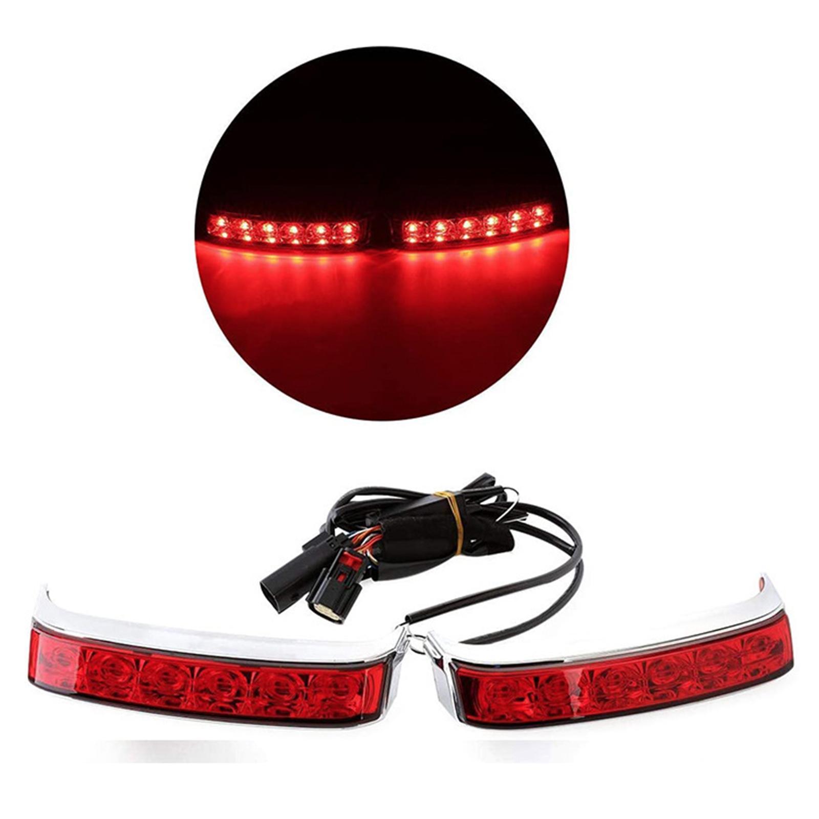 Saddlebag Tail Light Lamp for 14-18 Parts Acc Cover