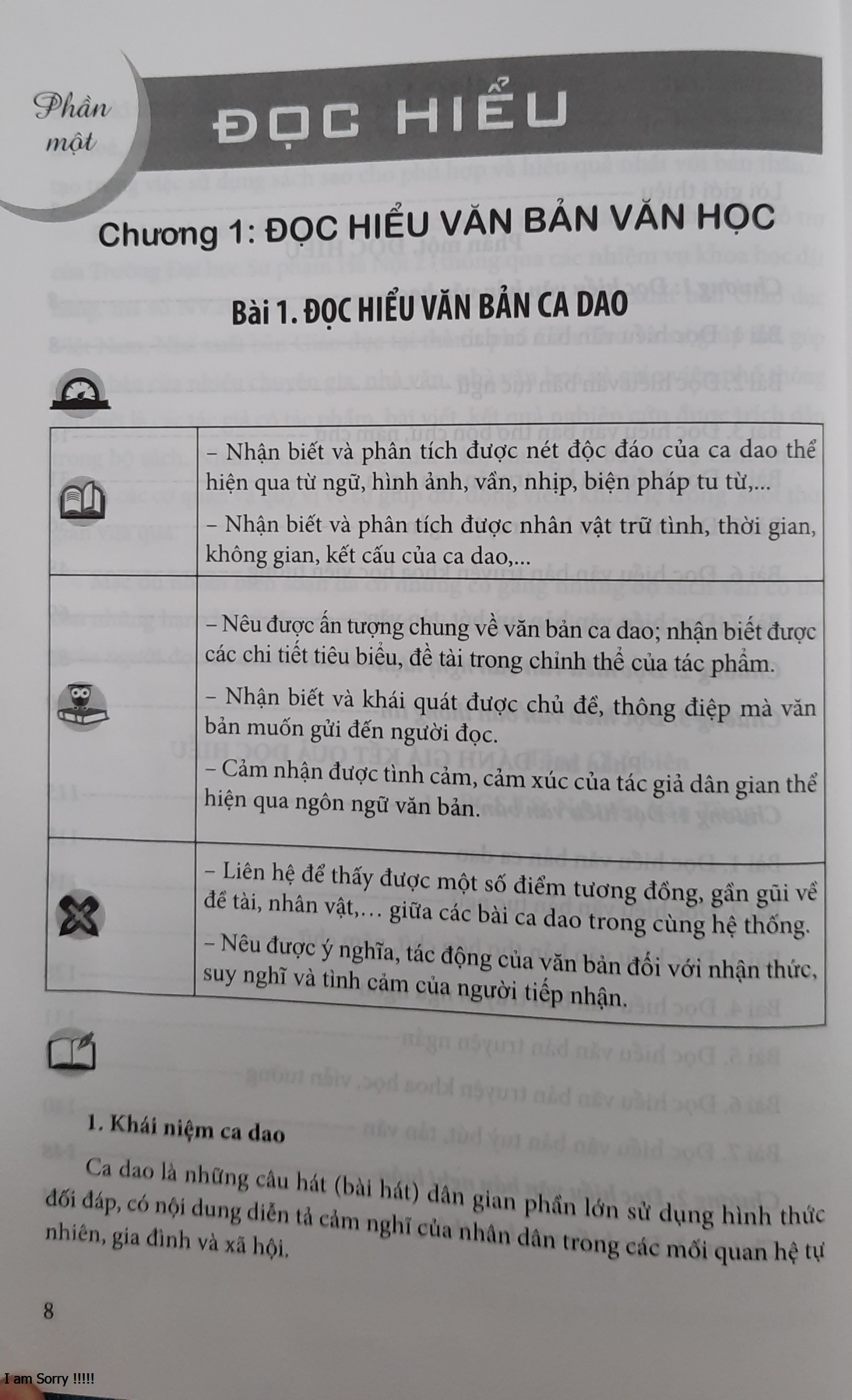 Đọc hiểu mở rộng văn bản Ngữ văn 7 Theo Chương trình Giáo dục phổ thông 2018