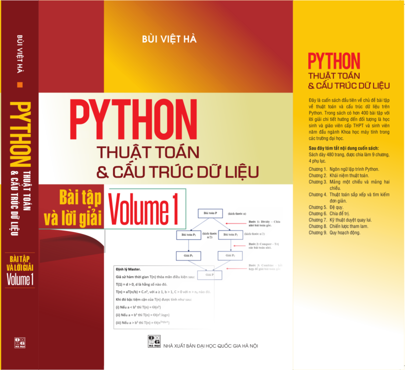 Python: Thuật toán &amp; Cấu trúc dữ liệu. Bài tập và lời giải. Volume 1.