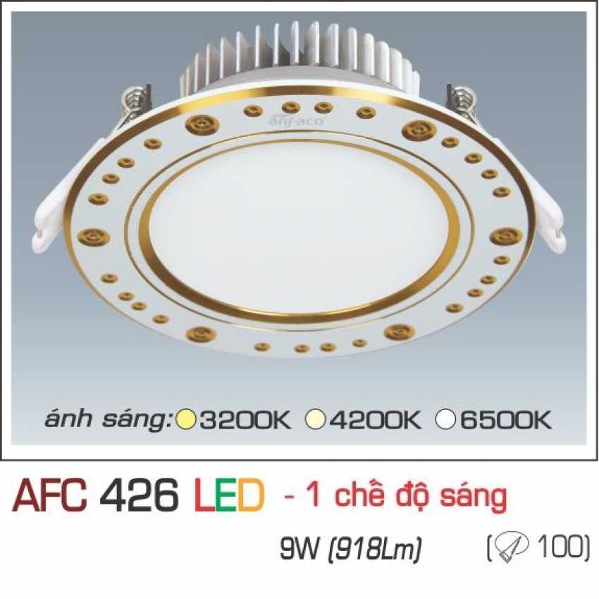 Đèn LED âm trần downlight Anfaco AFC 426 - Hàng chính hãng
